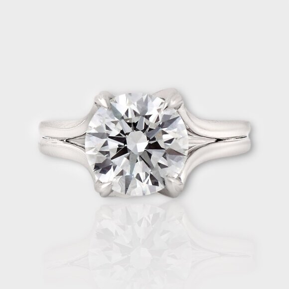 3 Carat Lab Grown Diamond Ring - Picture 2 of 8